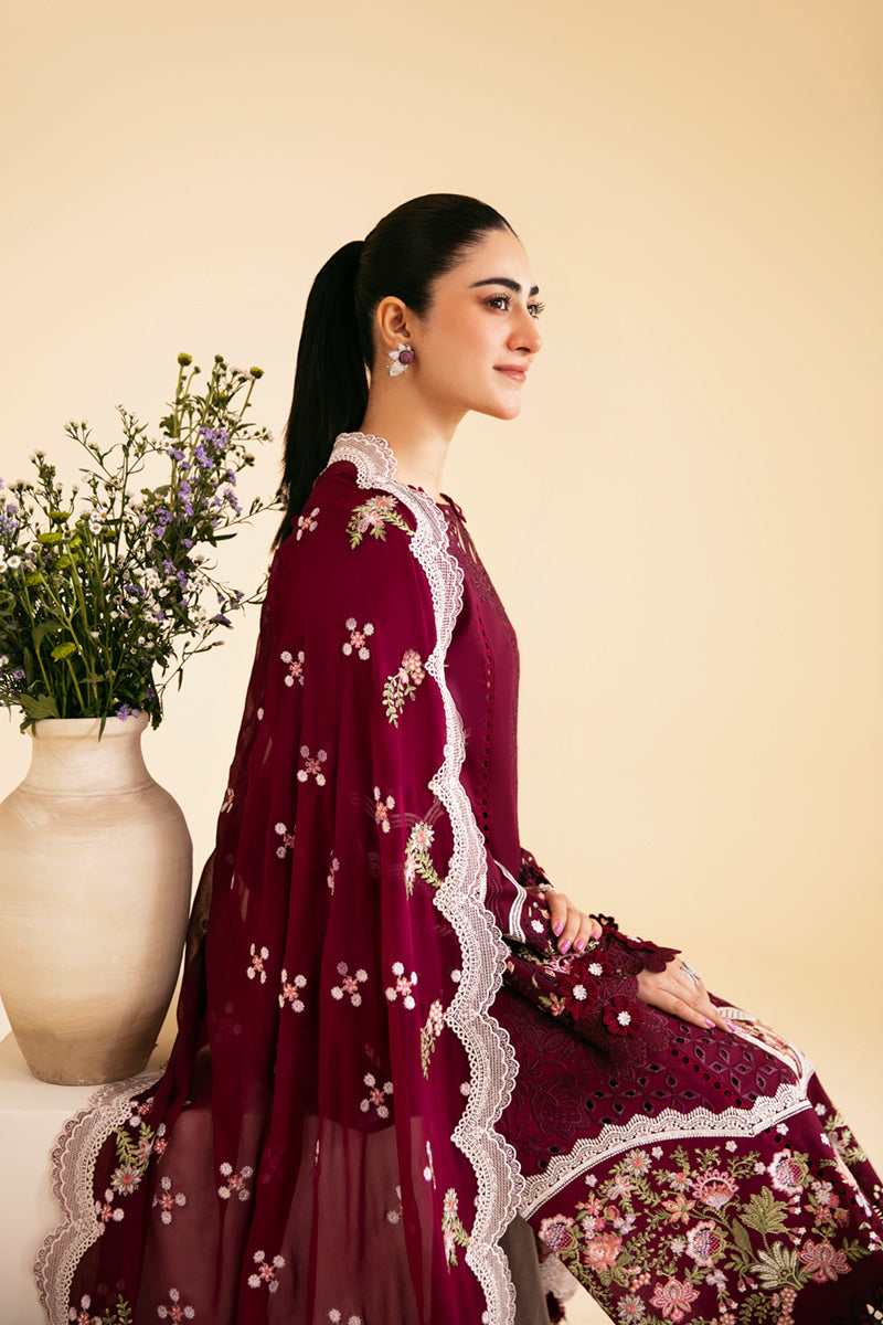 Qalamkar | Qlinekari Luxury Lawn | SQ-11 ZENAL by Designer Qalamkar - House of Maryam - Pakistani Designer Ethnic Wear in {{ shop.shopifyCountryName }}