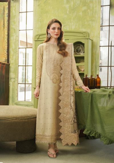 Zarqash | Tresor Luxury Lawn 24 | ZQT 0010 ALISA -  Zarqash Luxury - Original Designer Dress - House of Maryam