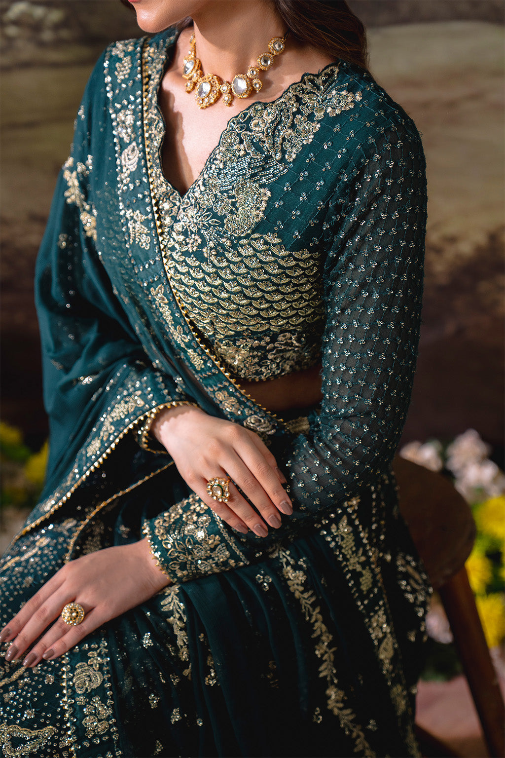 Neeshay | Dastaan Formals 25 | Shahnoor, image 6