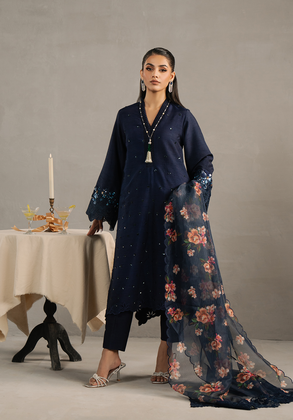 Zarqash | Silk Edit | ZQS 001 AMAYA -  Zarqash Ladies Clothes - Original Designer Dress - House of Maryam