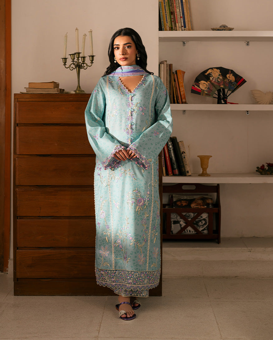 Roheenaz | Aashiyana Lawn | Minal -  Roheenaz Ladies Clothes - Original Designer Dress - House of Maryam