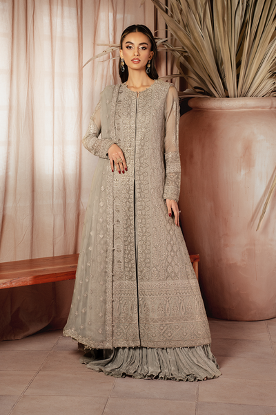 Iznik | Chiffon Kari | ICK-08 Embroidered Chiffon -  Iznik Bridal - Original Designer Dress - House of Maryam