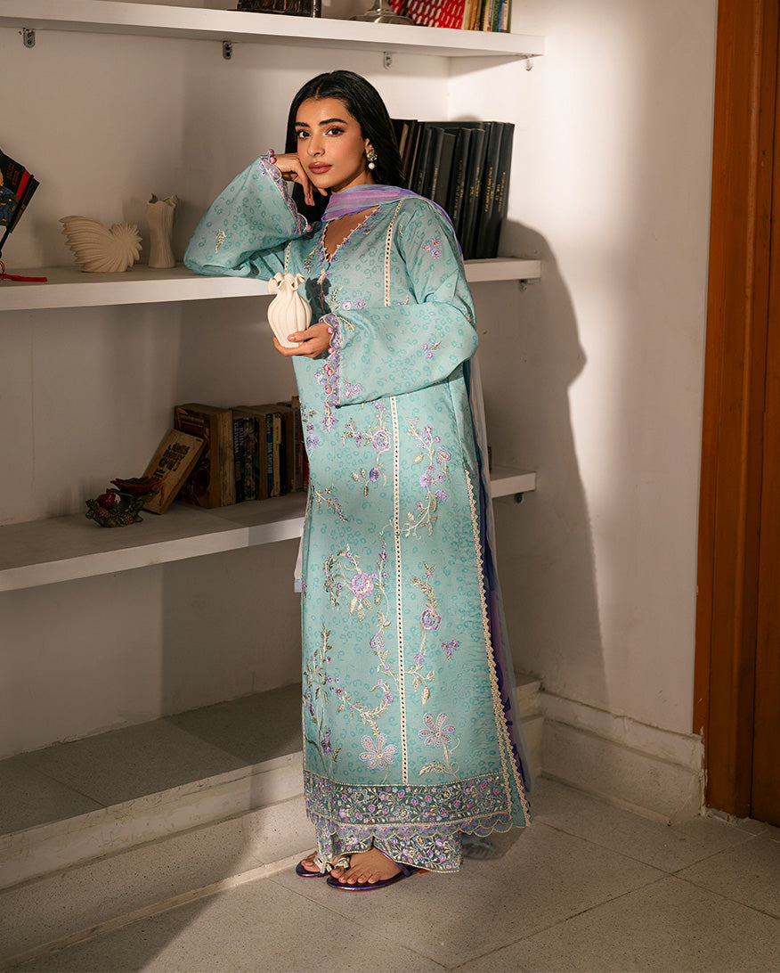 Roheenaz | Aashiyana Lawn | Minal -  Roheenaz Ladies Clothes - Original Designer Dress - House of Maryam