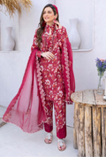 Humdum | Gardenia Lawn 24 | PLG 3 - D01 by Designer HumDum - House of Maryam - Pakistani Designer Ethnic Wear in {{ shop.shopifyCountryName }}