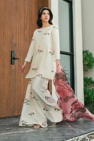 Fahad Hussayn | Lawn Banger | Peony -  Erum Khan Ladies Clothes - Original Designer Dress - House of Maryam