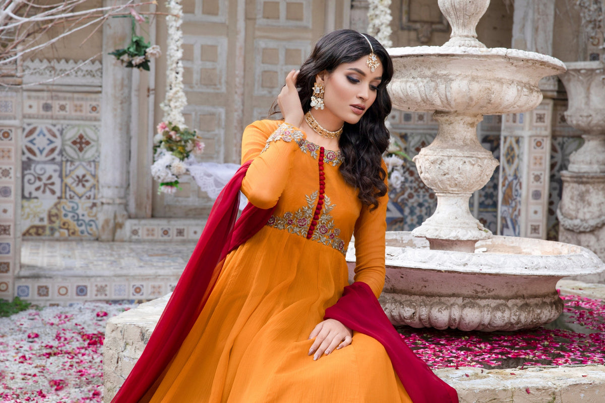 Hania & Umaimaz | Festive Collection | Rangreza -  Hania & Umaima  - Original Designer Dress - House of Maryam