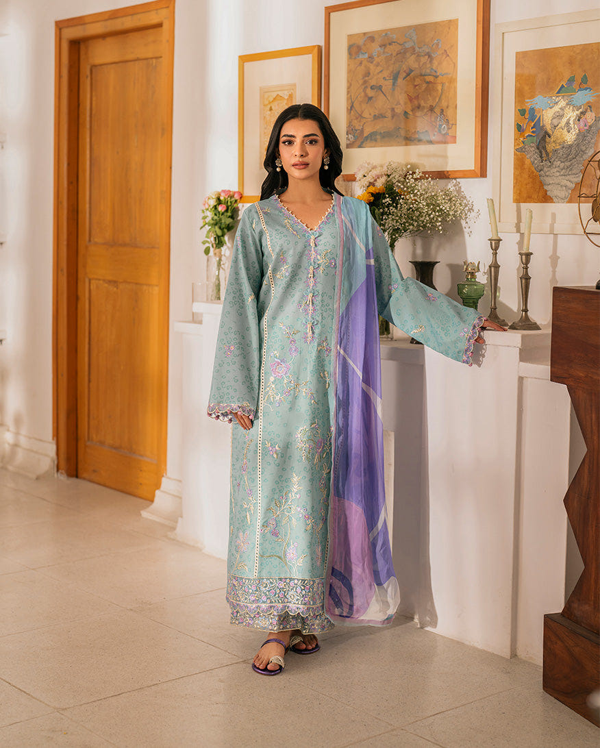 Roheenaz | Aashiyana Lawn | Minal -  Roheenaz Ladies Clothes - Original Designer Dress - House of Maryam