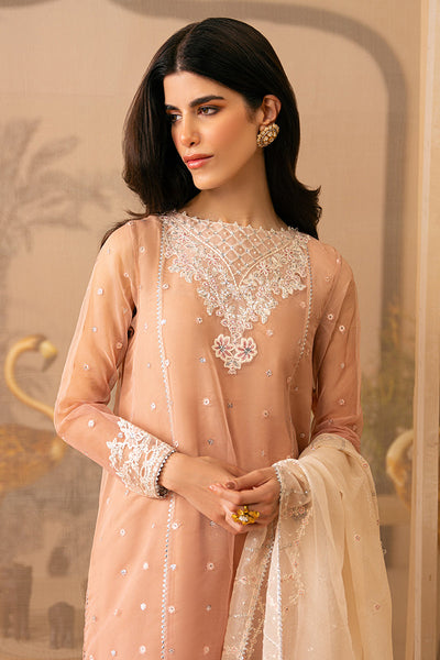 Cross Stitch | Luxe Atelier 24 | CORAL CASCADE -  Cross Stitch Luxury - Original Designer Dress - House of Maryam