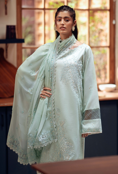 Humdum | Lala Rukh Lawn | Lalarukh - D04 -  Humdum Ladies Clothes - Original Designer Dress - House of Maryam