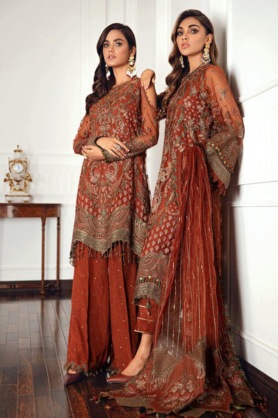Jazmin | Formals Collection | NET UN-4018 -  Jazmin Formal - Original Designer Dress - House of Maryam