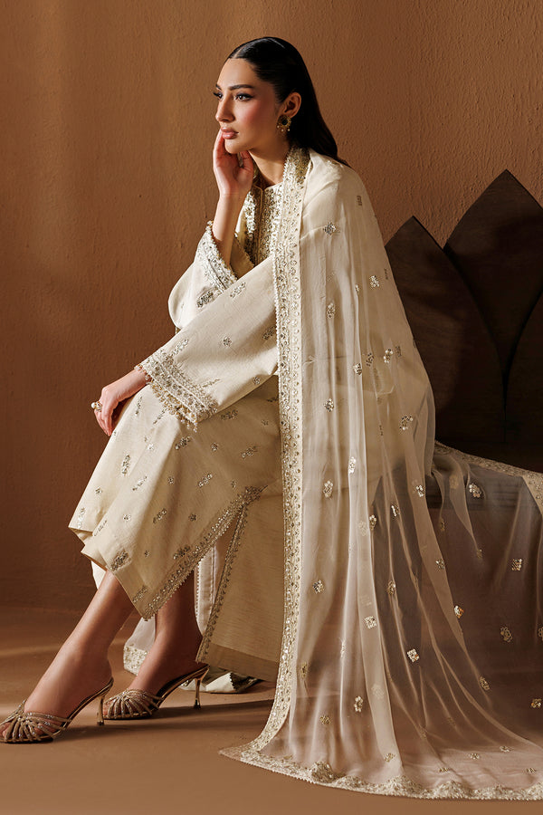 Baroque | Formals Collection | EMBROIDERED RAW SILK UF-4434, image 4