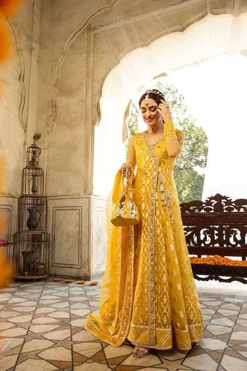 Maya | Eid Collection Cham Cham | KUNDAN ZARI -  Maya Formal - Original Designer Dress - House of Maryam