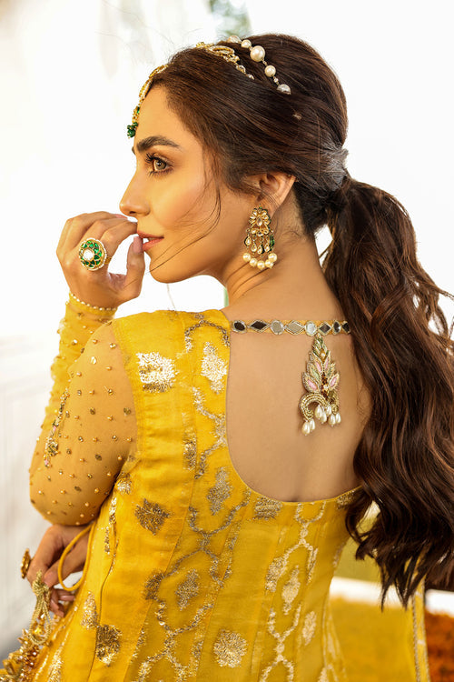 Maya | Eid Collection Cham Cham | KUNDAN ZARI by Maya - House of Maryam