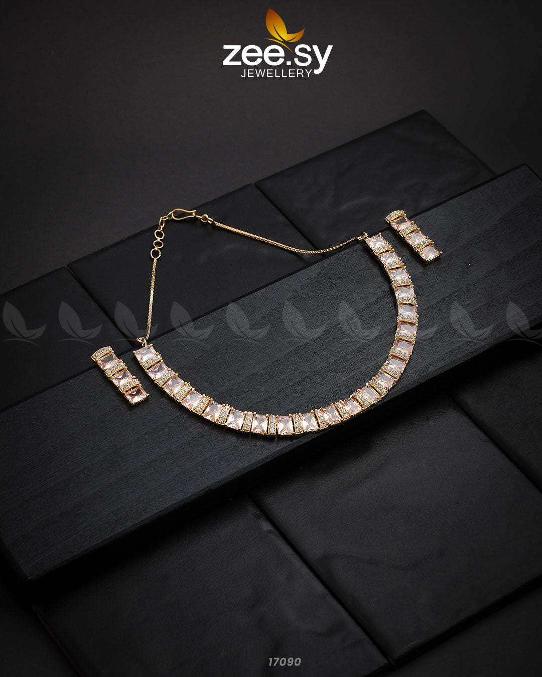 Shimmering Necklace -  Zeesy Necklace Sets - Original Designer Dress - House of Maryam