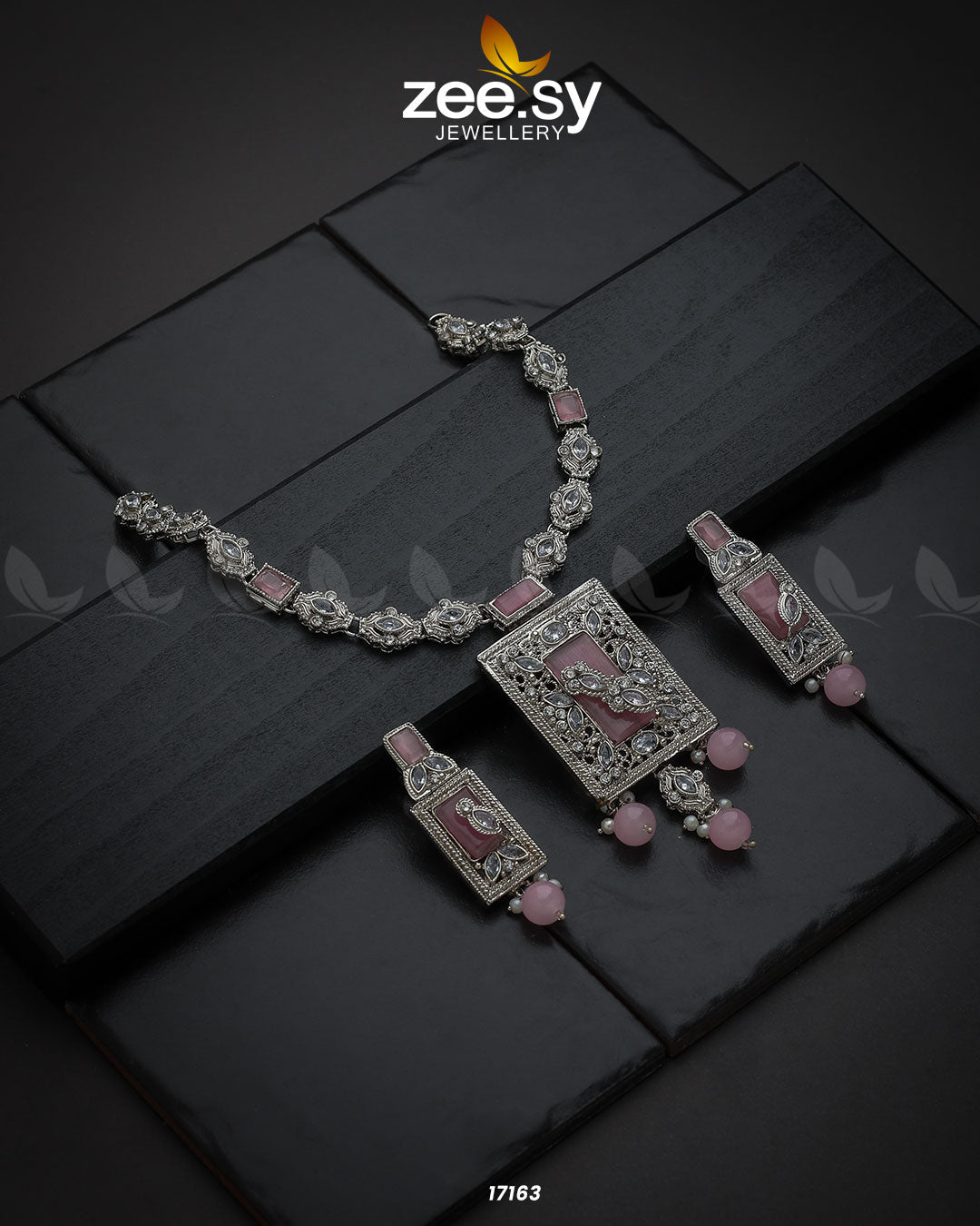Majestic Gems Necklace -  Zeesy Necklace Sets - Original Designer Dress - House of Maryam