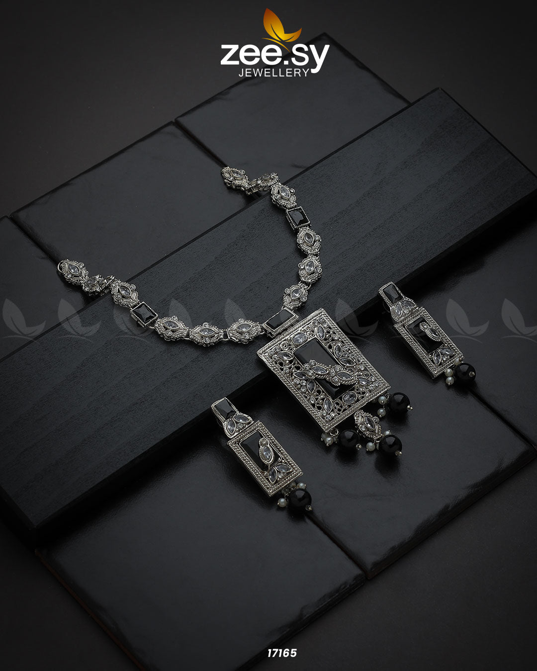 Majestic Gems Necklace -  Zeesy Necklace Sets - Original Designer Dress - House of Maryam