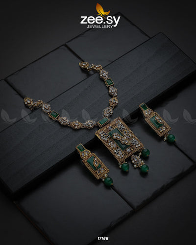 Majestic Gems Necklace -  Zeesy Necklace Sets - Original Designer Dress - House of Maryam