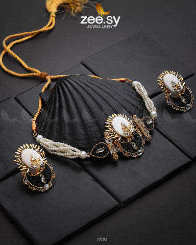 Beloved Adornments Necklace -  Zeesy Necklace Sets - Original Designer Dress - House of Maryam