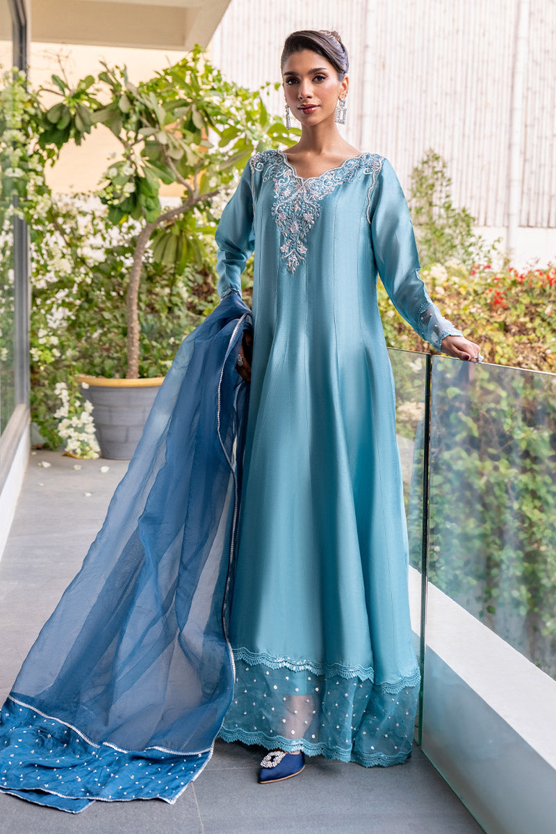 Chic Ophicial | Celenia Pret | Denim Blue -  Chic Ophicial Ladies Clothes - Original Designer Dress - House of Maryam