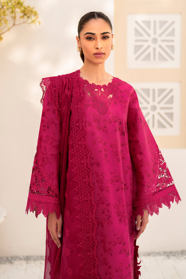 Baroque | Luxury Pret 24 | LAWN UF 668 -  Baroque Luxury - Original Designer Dress - House of Maryam
