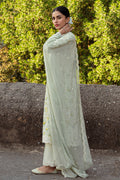 Cross Stitch | Premium Lawn 24 | LIME PRIMROSE -  Cross Stitch Formal -  House of Maryam
