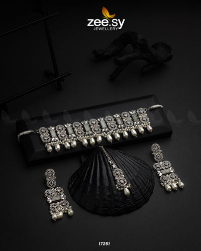 Infinite Necklace -  Zeesy Necklace Sets - Original Designer Dress - House of Maryam