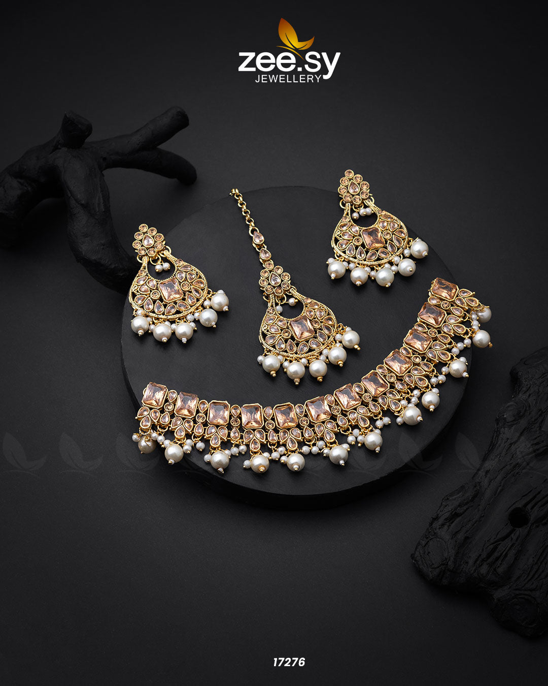 Guluband Necklace -  Zeesy Necklace Sets - Original Designer Dress - House of Maryam