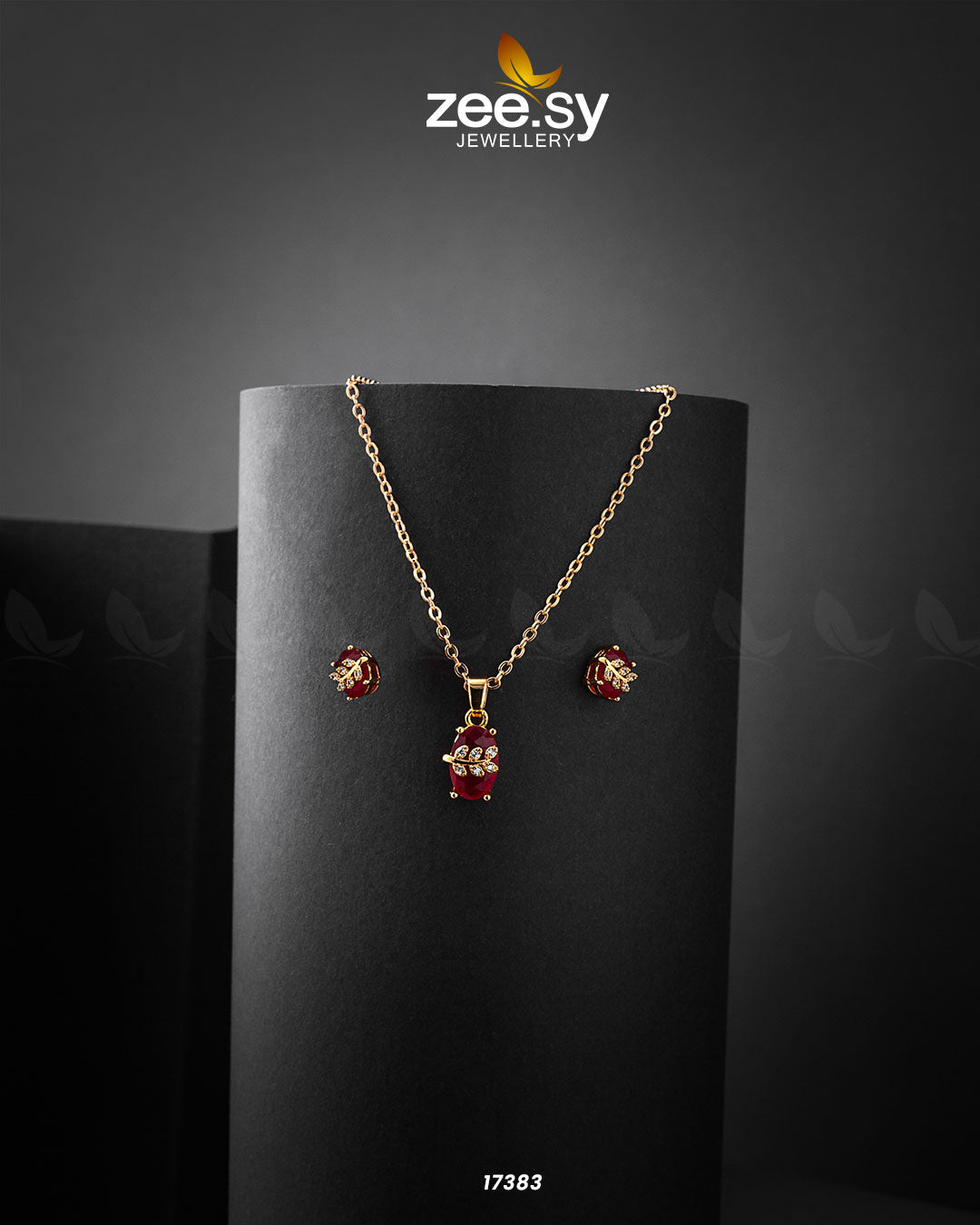 Faberge Pendant -  Zeesy Necklace Sets - Original Designer Dress - House of Maryam