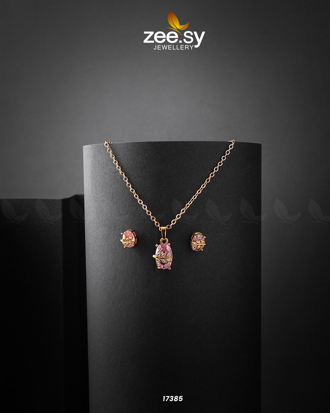 Faberge Pendant -  Zeesy Necklace Sets - Original Designer Dress - House of Maryam