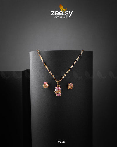Faberge Pendant -  Zeesy Necklace Sets - Original Designer Dress - House of Maryam