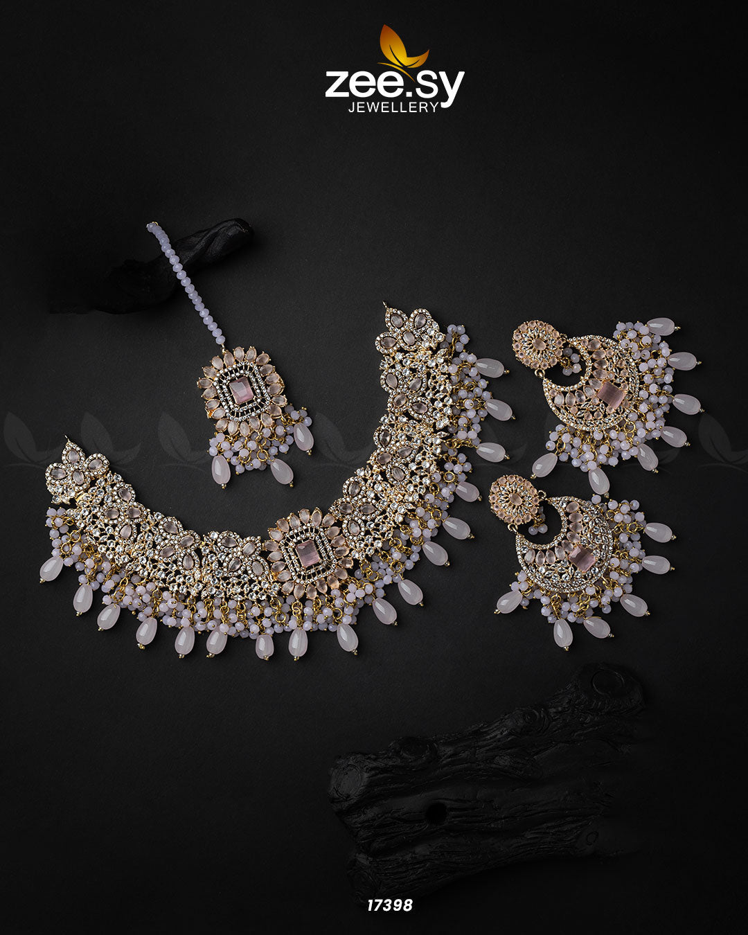 Prismatic Necklace -  Zeesy Necklace Sets -  House of Maryam