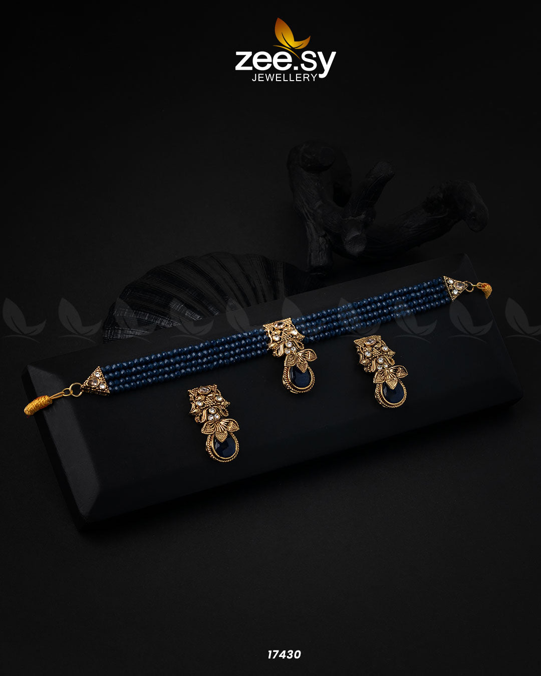 Egyptian Choker Necklace -  Zeesy Necklace Sets - Original Designer Dress - House of Maryam