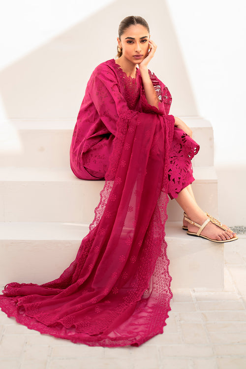 Baroque | Luxury Pret 24 | LAWN UF 668 -  Baroque Luxury -  House of Maryam