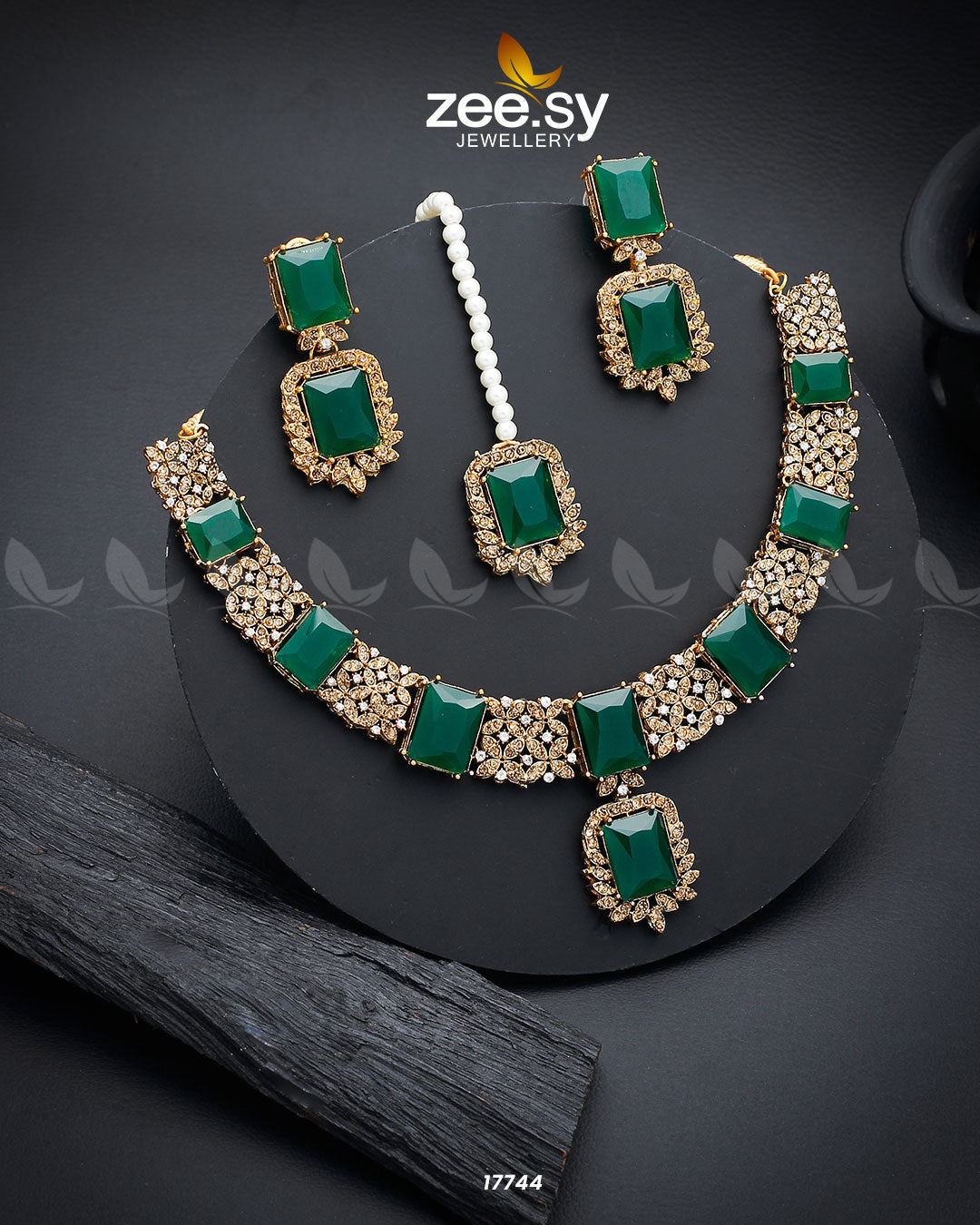 Gul-Badan Necklace -  Zeesy Necklace Sets -  House of Maryam