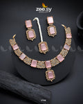 Gul-Badan Necklace -  Zeesy Necklace Sets -  House of Maryam