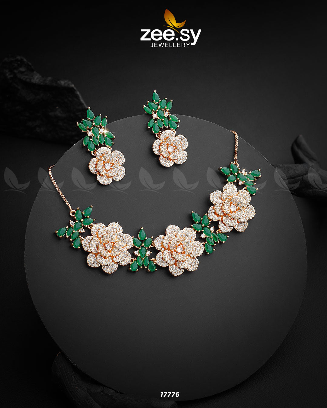 Classic Necklace -  Zeesy Necklace Sets - Original Designer Dress - House of Maryam