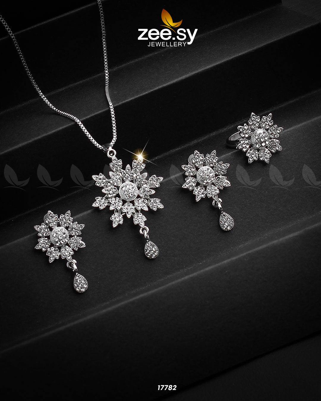 Barocco Necklace -  Zeesy Necklace Sets - Original Designer Dress - House of Maryam