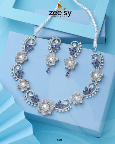 Rosalinda Necklace -  Zeesy Necklace Sets - Original Designer Dress - House of Maryam