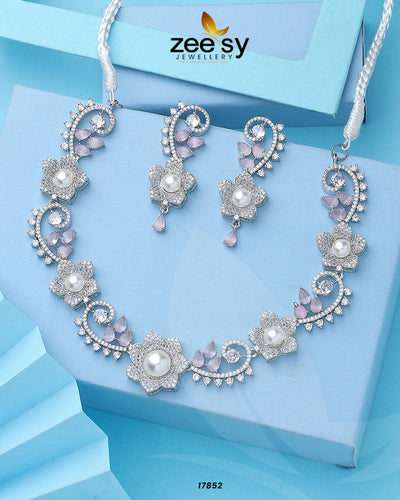 Rosalinda Necklace -  Zeesy Necklace Sets - Original Designer Dress - House of Maryam
