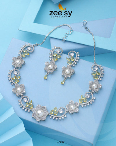 Rosalinda Necklace -  Zeesy Necklace Sets - Original Designer Dress - House of Maryam