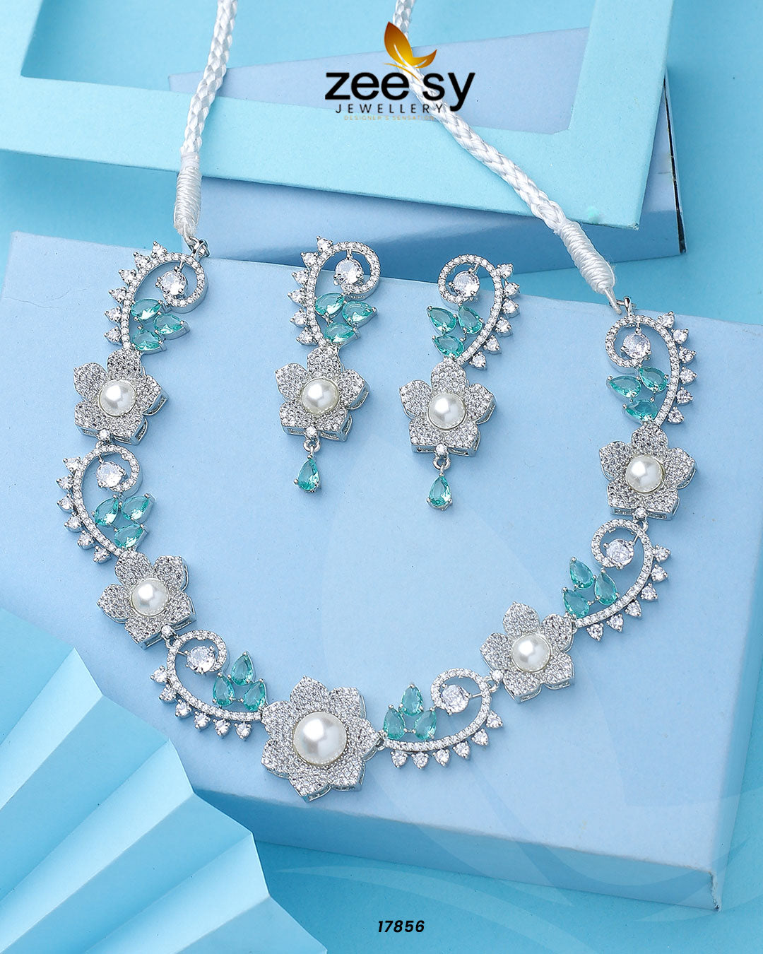 Rosalinda Necklace -  Zeesy Necklace Sets - Original Designer Dress - House of Maryam