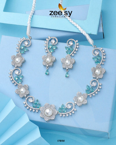 Rosalinda Necklace -  Zeesy Necklace Sets - Original Designer Dress - House of Maryam