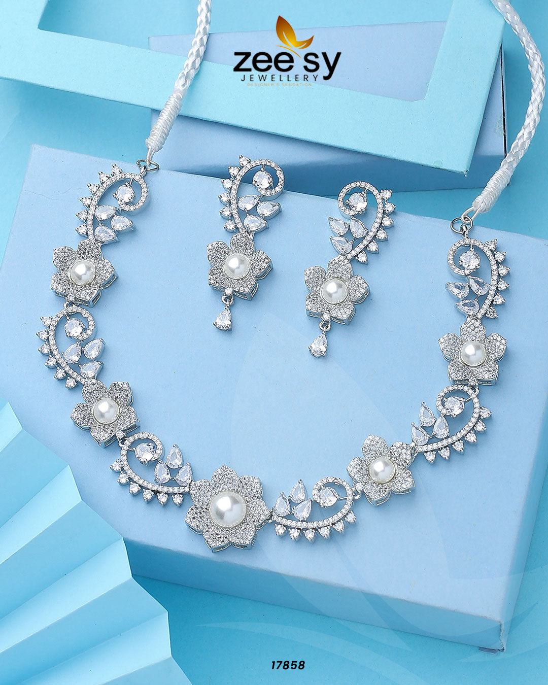 Rosalinda Necklace -  Zeesy Necklace Sets - Original Designer Dress - House of Maryam