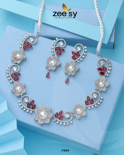 Rosalinda Necklace -  Zeesy Necklace Sets - Original Designer Dress - House of Maryam