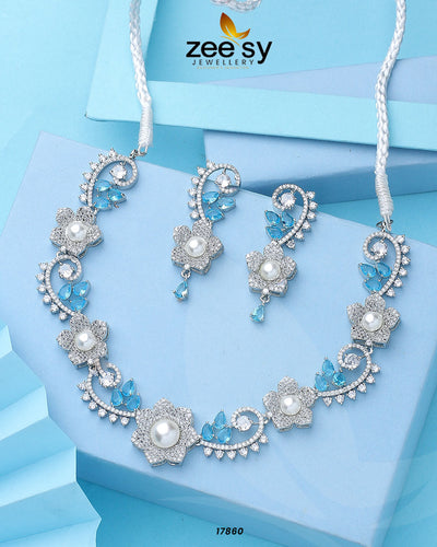 Rosalinda Necklace -  Zeesy Necklace Sets - Original Designer Dress - House of Maryam