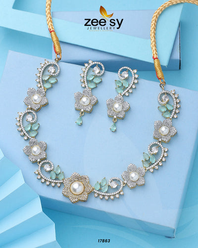 Rosalinda Necklace -  Zeesy Necklace Sets - Original Designer Dress - House of Maryam