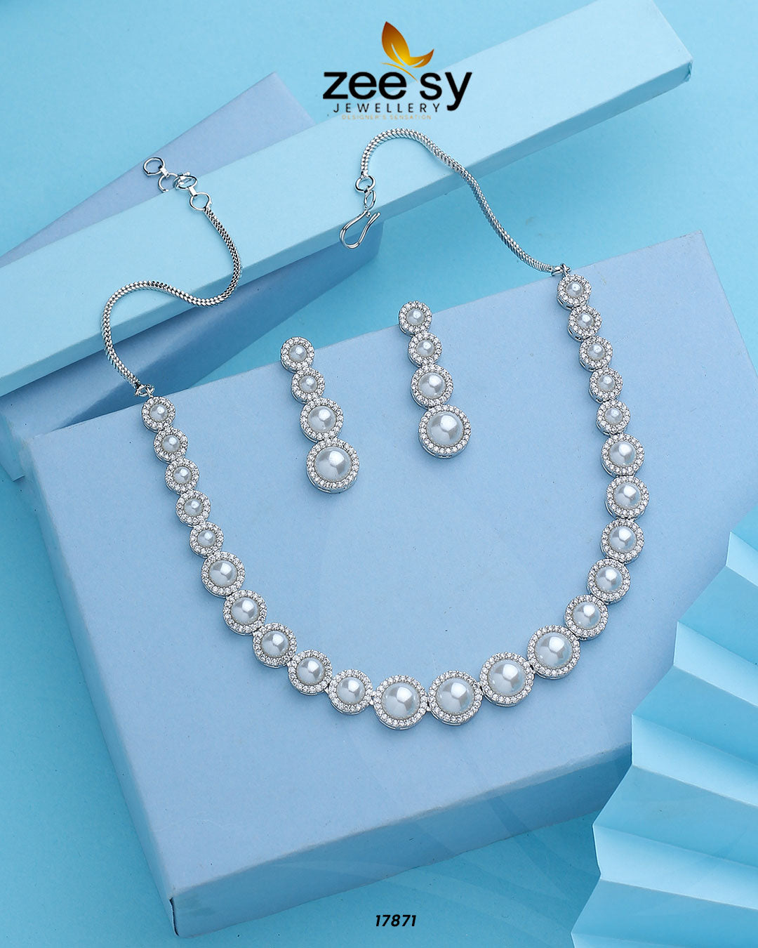 Chiamaka Necklace -  Zeesy Necklace Sets - Original Designer Dress - House of Maryam
