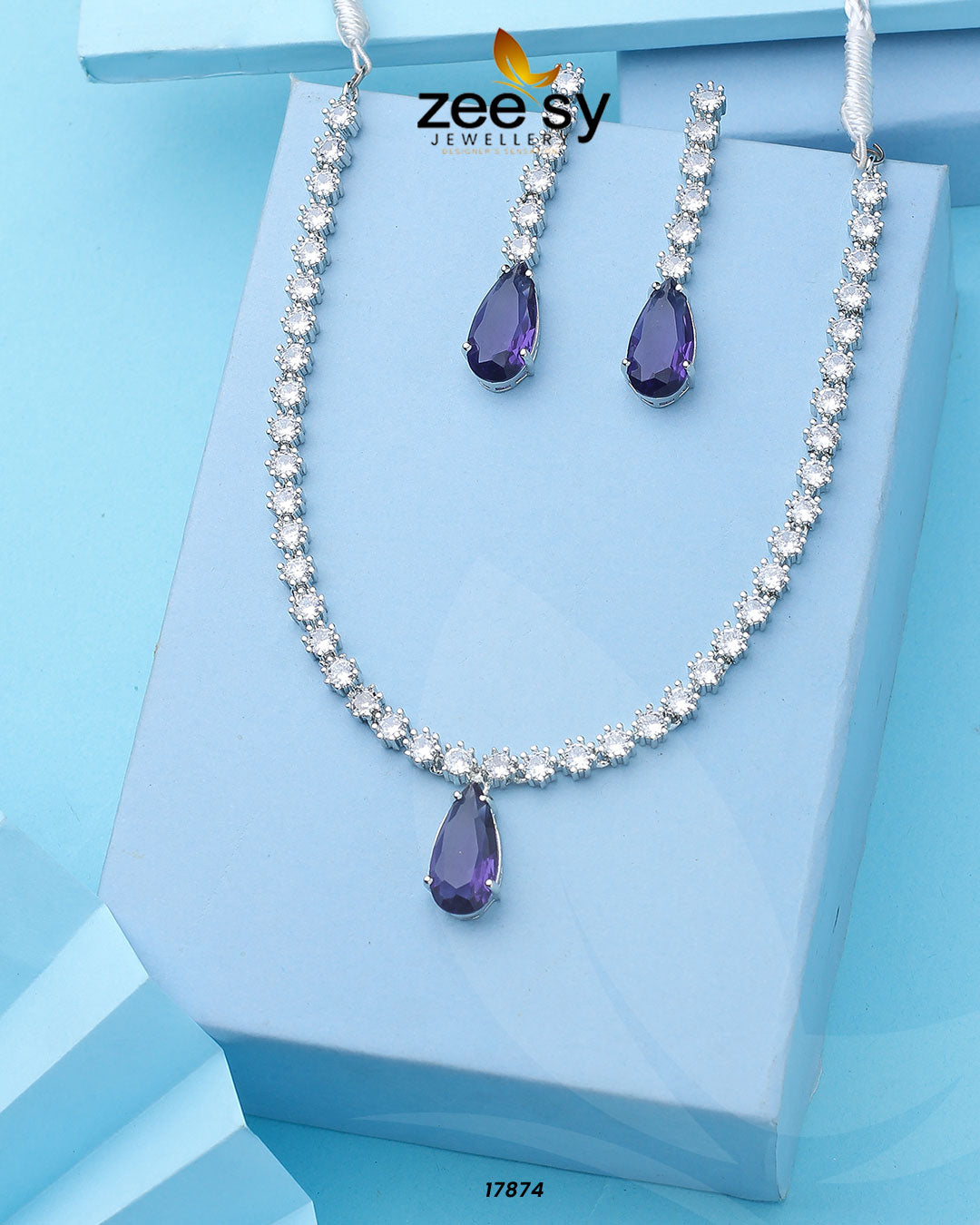 Raffealla's Necklace -  Zeesy Necklace Sets - Original Designer Dress - House of Maryam