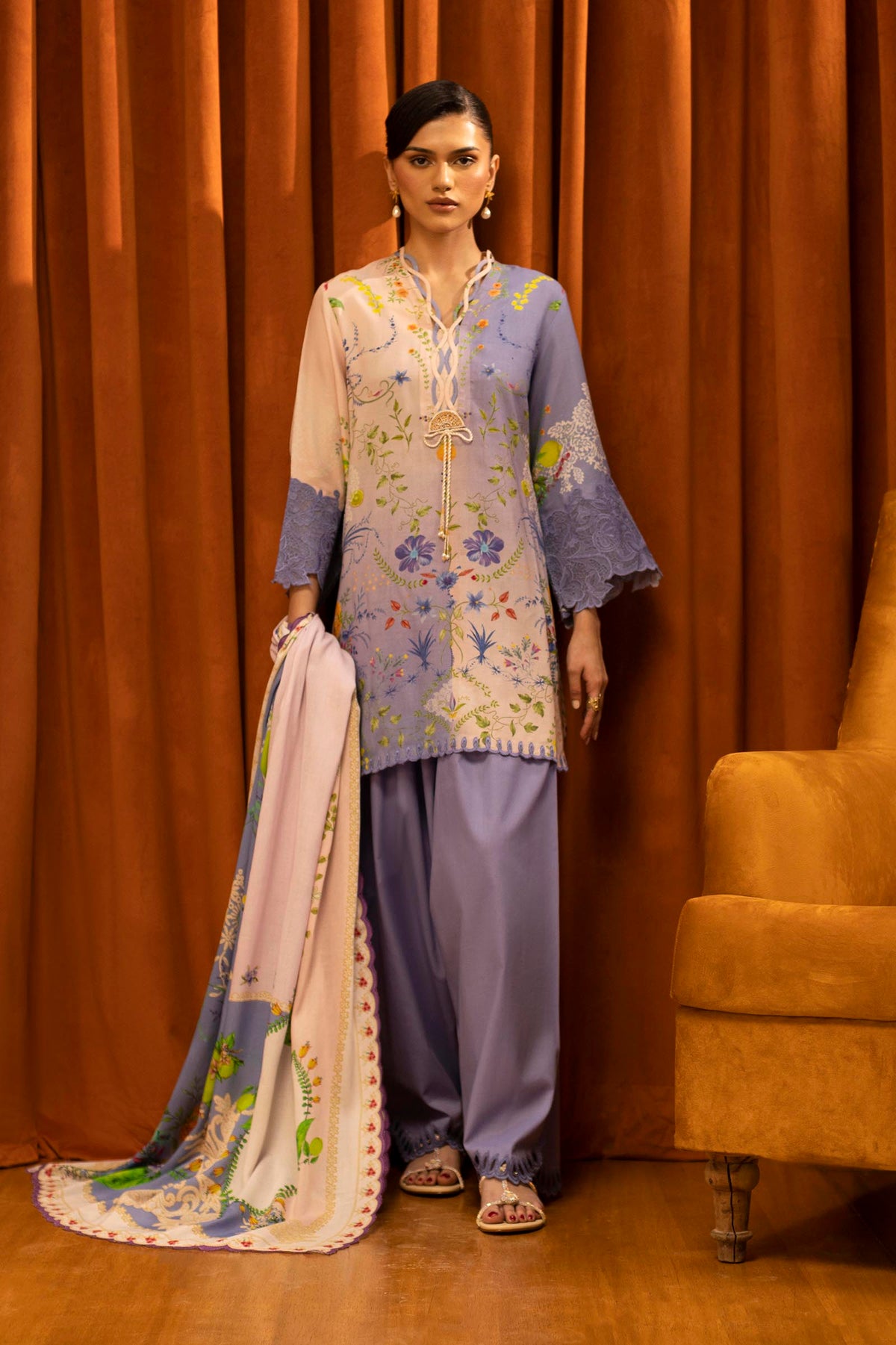 Sana Safinaz | Muzlin Winter 25 | 017B-1
