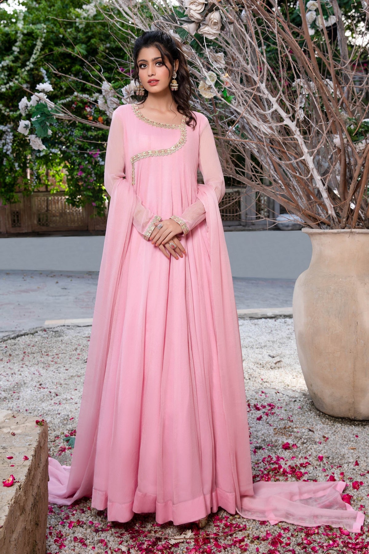 Hania & Umaimaz | Festive Collection | Gulabi -  Hania & Umaima  - Original Designer Dress - House of Maryam